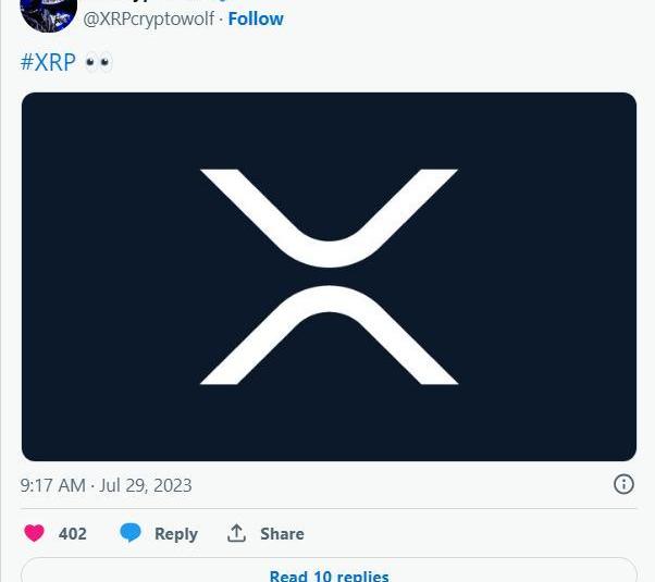 马斯克再次发推，OP瞬间上上扬XRP%！